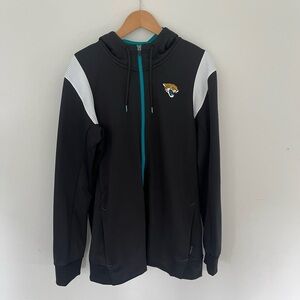 Jaguars NFL zip up jacket size large never worn new without tags